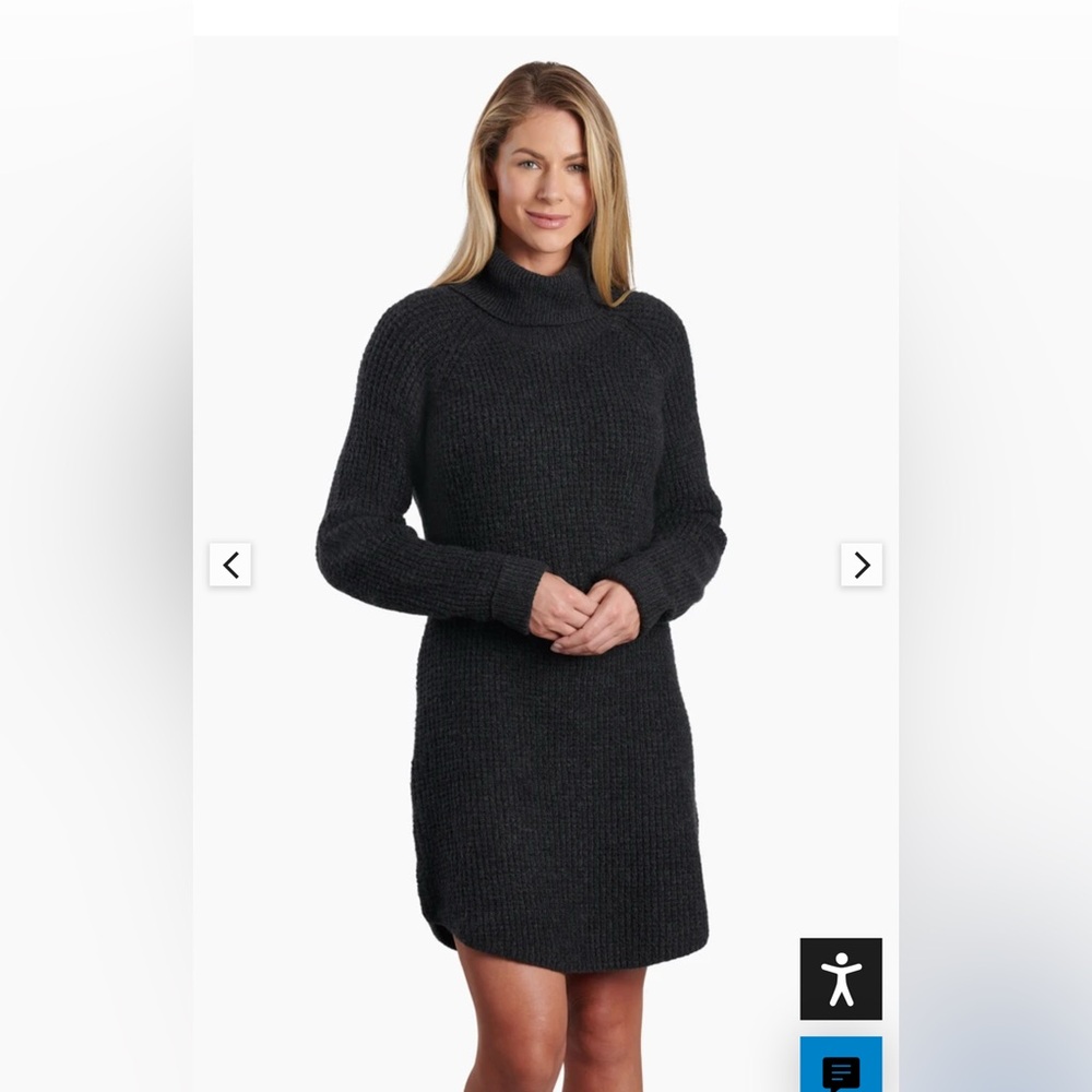 Kuhl Sienna Sweater Dress size L NWT